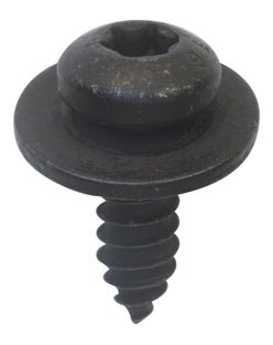 Restagraf - Black Zinc Plated Dome Head Self Tapping Screw With Washer Ø 6,3 X 19 mm Front Fender (Pack of 12 Pieces) - Seat N10512701 / N10 512 701 - VehicleClips