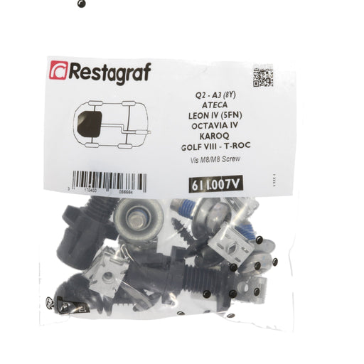 Restagraf Engine Undertray Fixings & Fasteners Kit for VW Golk Mk8 & T - Roc - VehicleClips