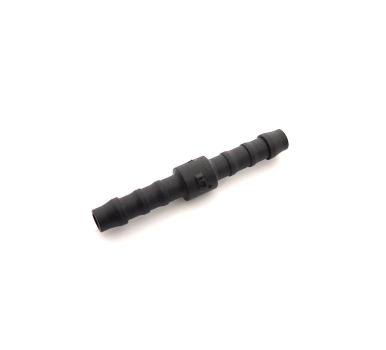 5mm Car Heater & Breather Hose Connector, Straight, Nylon PA66 - VehicleClips