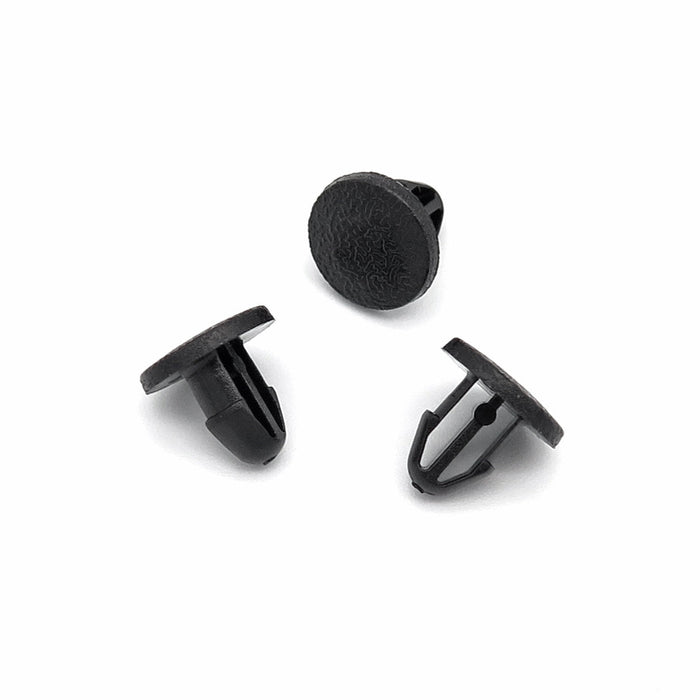 5mm Plastic Button Clip for Weatherstrips & Seals, Subaru 90826FA000 - VehicleClips