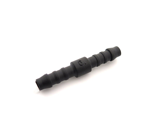 6mm Car Heater & Breather Hose Connector, Straight, Nylon PA66 - VehicleClips