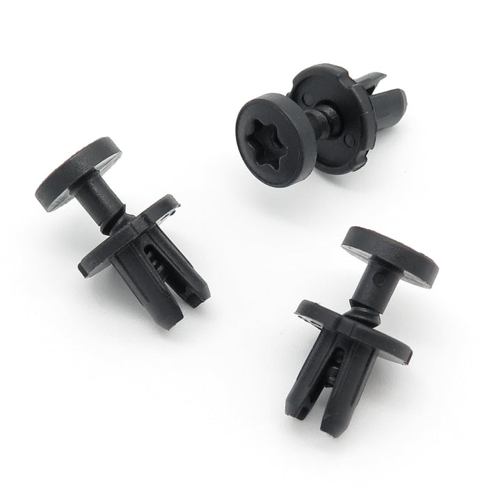 6mm Plastic Trim Clips for Shields & Covers- Seat 7L6868307 - VehicleClips