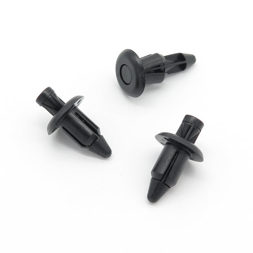 6mm Push Fit Plastic Rivet Used by Nissan- 0155305313, 6682401G00 - VehicleClips