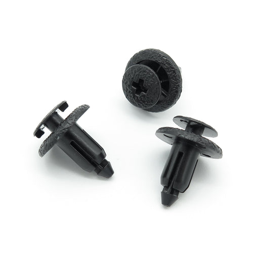 6mm Quick Release Push fit Trim Clip- Suzuki 09409-06322-5PK Mottled Head - VehicleClips