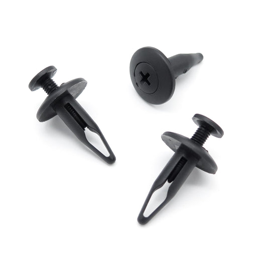 7mm Plastic Screw Rivet, Jaguar C2S9354020- Trim Clip for Wheel Arches, Sill Mouldings & Other Trims - VehicleClips
