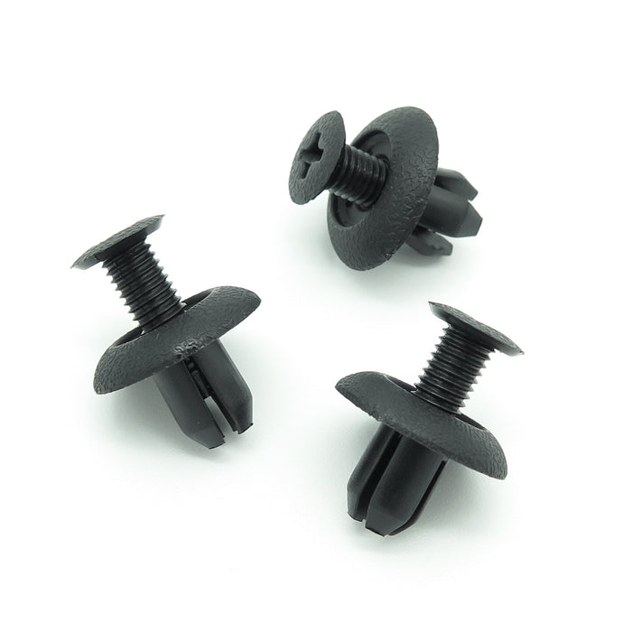 7mm Screw Fit Plastic Trim Clip, Citroen 6822XR - VehicleClips
