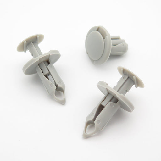 8mm Push Fit Rivets- Perfect for Volkswagen Van Linings, Light Grey - VehicleClips
