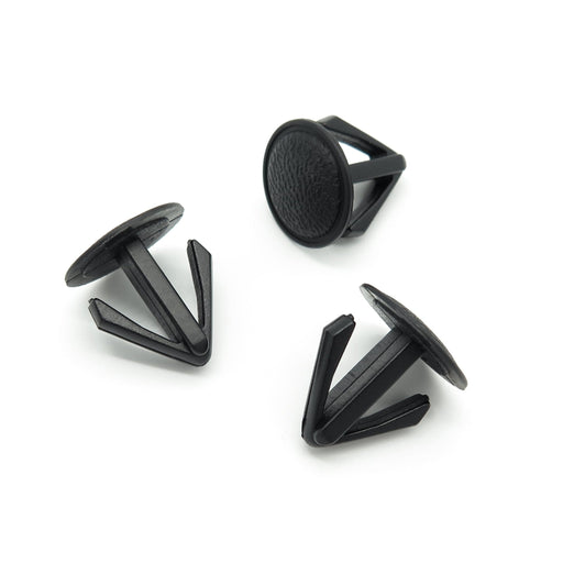 Black Plastic Blanking Plugs for Dashboards & Interior Trim For 10-16mm Hole - VehicleClips