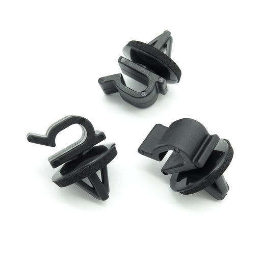 Cable & Wiring Loom Harness Clip, 8mm hole, 5mm cable bundle- Honda 91547-SE0-003 - VehicleClips