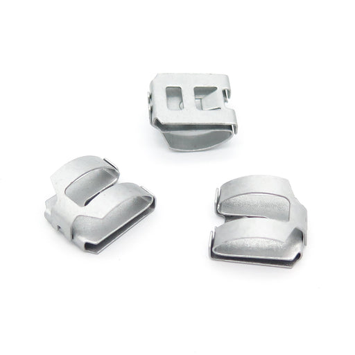 Front & Rear Bumper Chrome Trim Retainer Clips, Mercedes A1249889078 - VehicleClips