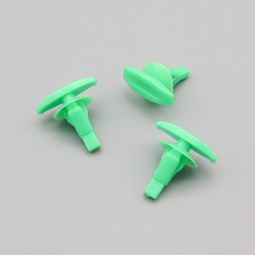 Honda Plastic Weatherstrip & Rubber Door Seal Clips, Green- 72311-S5S-003 - VehicleClips