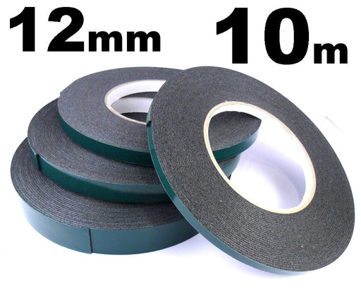 Indasa 12mm Double Sided Moulding Tape, 10m - VehicleClips