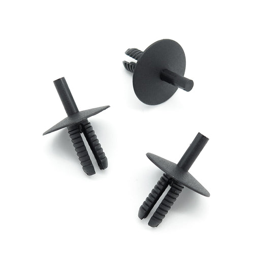 Plastic Rivet Trim Clips for Bumpers, Trims, Shields, Covers and Liners- BMW 51111944537 - VehicleClips