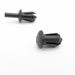 Push Pin Plastic Rivet, 6mm Hole, Black, Audi N0385012 - VehicleClips