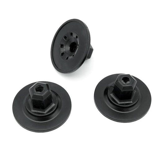 Threaded Plastic Nut for Underbody Shields & Insulation Panels, SEAT WHT000713 - VehicleClips