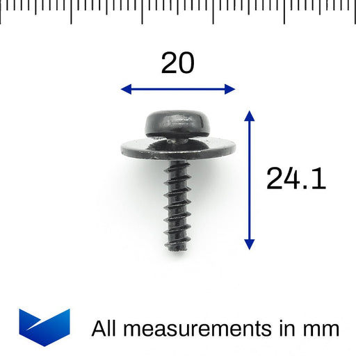 Torx Headed Screw with Washer, Ford 1449533 - VehicleClips